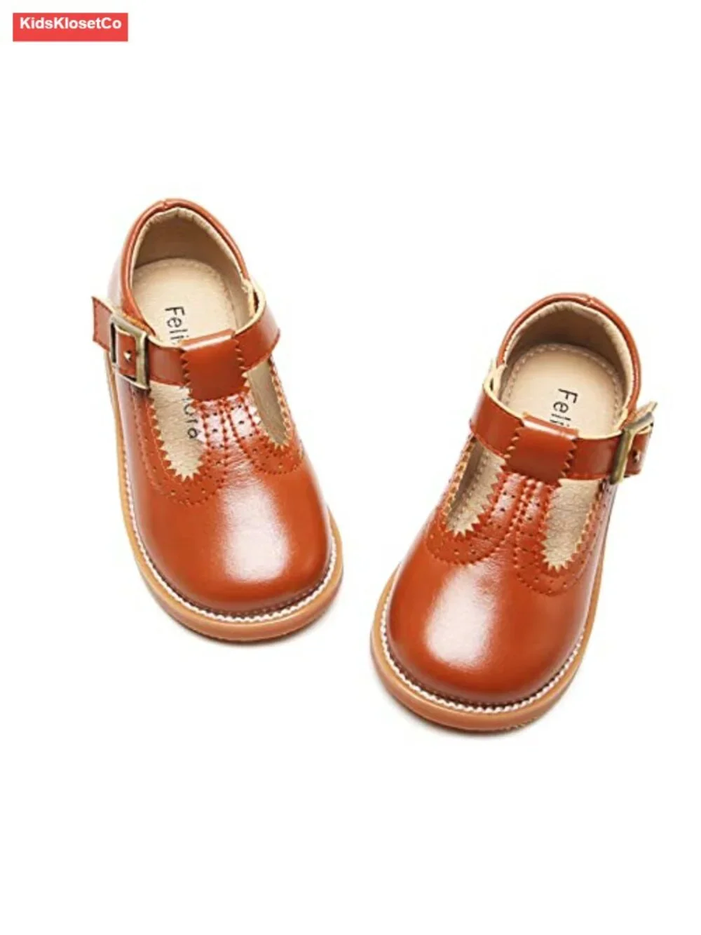 Girls Microfiber Ballet Flats Slip Resistant Mary Jane Dress Shoes for Wedding